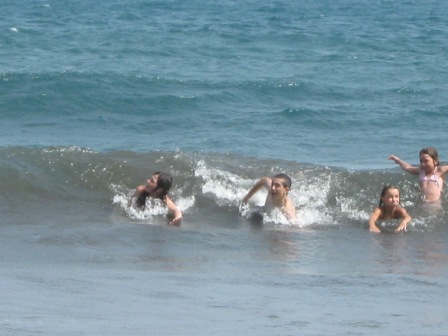 Dans la vague