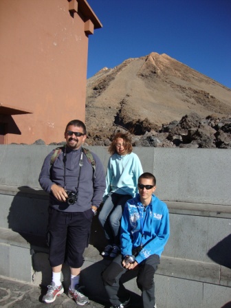 Arrivée Teide